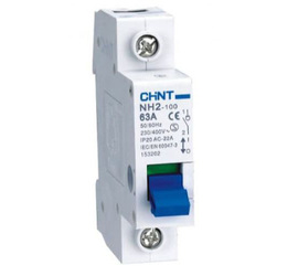 Выключатель нагрузки модульный NH2-125 1P 63А (CHINT)