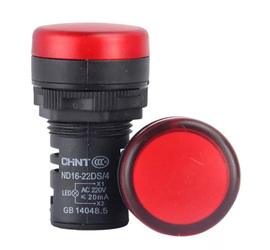 Индикатор ND16-22DS/4  красный  АС 400В  (CHINT)