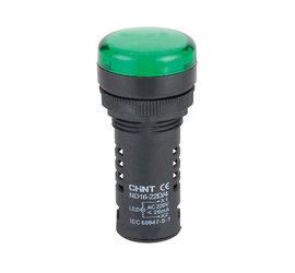 Индикатор ND16-22D/2  зеленый AC/DC230В  (CHINT)