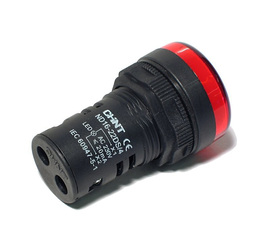 Индикатор ND16-22DS/4  красный  АС230В  (CHINT)