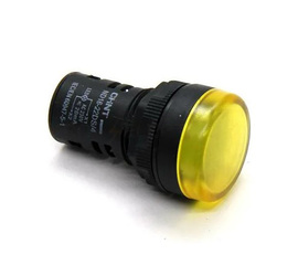 Индикатор ND16-22DS/4  желтый  АС230В  (CHINT)