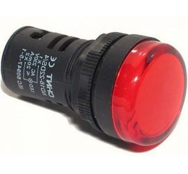 Индикатор ND16-22D/2  красный AC/DC230В  (CHINT)