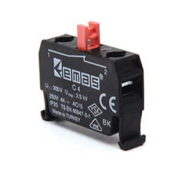 C4 Блок контакт "Стоп" 1НЗ к серии CM/CP в коробку