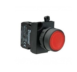 CP-DF -R-IP65 Головка кнопки красная пластиковая c фиксацией