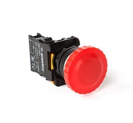 CP-EA30K-R-IP65 Головка аварийной кнопки красная пластиковая "Грибок" д30 включение ключем