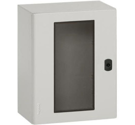 Шкаф моноблочный Atlantic МП 800x600x300, стекл.дверь, IP66