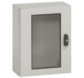 Шкаф моноблочный Atlantic МП 1400x800x400, стекл.дверь, IP66