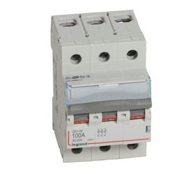 Модульный выключатель нагрузки DX3-IS 100A 3P