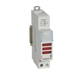 Индикатор модульный CX3 с тремя светодиодами кр.230/400В ~ 1М