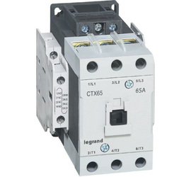 Контактор CTX3 65 3P 65A (AC-3), Uк=230VAC, 2NO+2NC всп.контакт