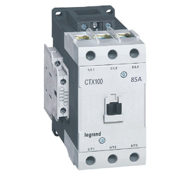 Контактор CTX3 100 3P 85A (AC-3), Uк=24VAC, 2NO+2NC всп.контакт