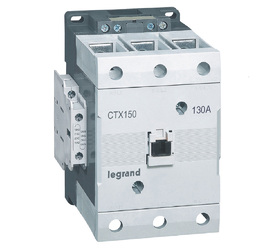 Контактор CTX3 150 3P 130A (AC-3), Uк=24VDC, 2NO+2NC всп.контакт