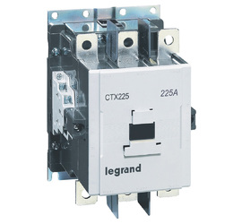 Контактор CTX3 225 3P 225A (AC-3), Uк=100...250VAC/DC, 2NO+2NC всп.контакт