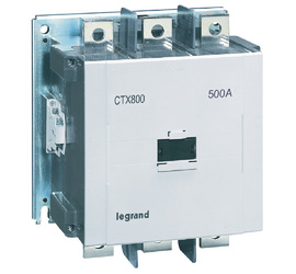 Контактор CTX3 800 3P 500A (AC-3), Uк=100...250VAC/DC, 2NO+2NC всп.контакт