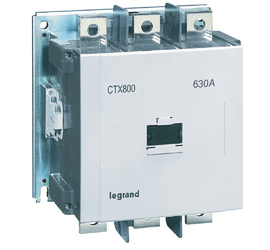 Контактор CTX3 800 3P 630A (AC-3), Uк=100...250VAC/DC, 2NO+2NC всп.контакт