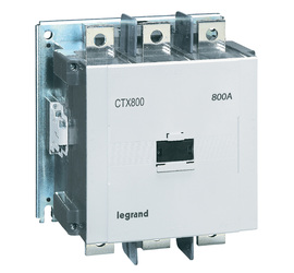 Контактор CTX3 800 3P 800A (AC-3), Uк=380…450VAC, 2NO+2NC всп.контакт