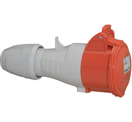 Розетка мобильная 3P+E IP67 63А 380V