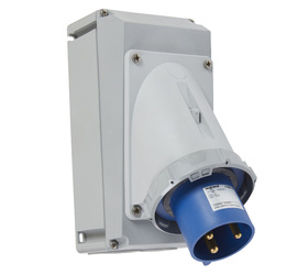 Вилка стационарная 2P+E IP67 63А 230V