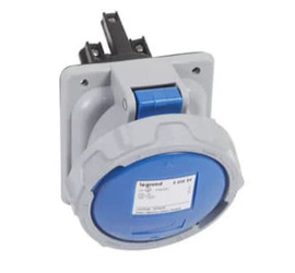 Розетка встраиваемая 2P+E IP67 63А 230V