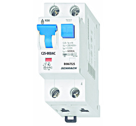 BO 6кА 1P+N С 32A/30mA, диф. автомат. выключ.