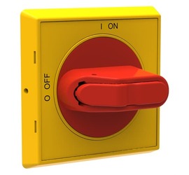 Рукоятка выносная OHYS2AJ для OT16...125F, желто-красная, IP65, без оси